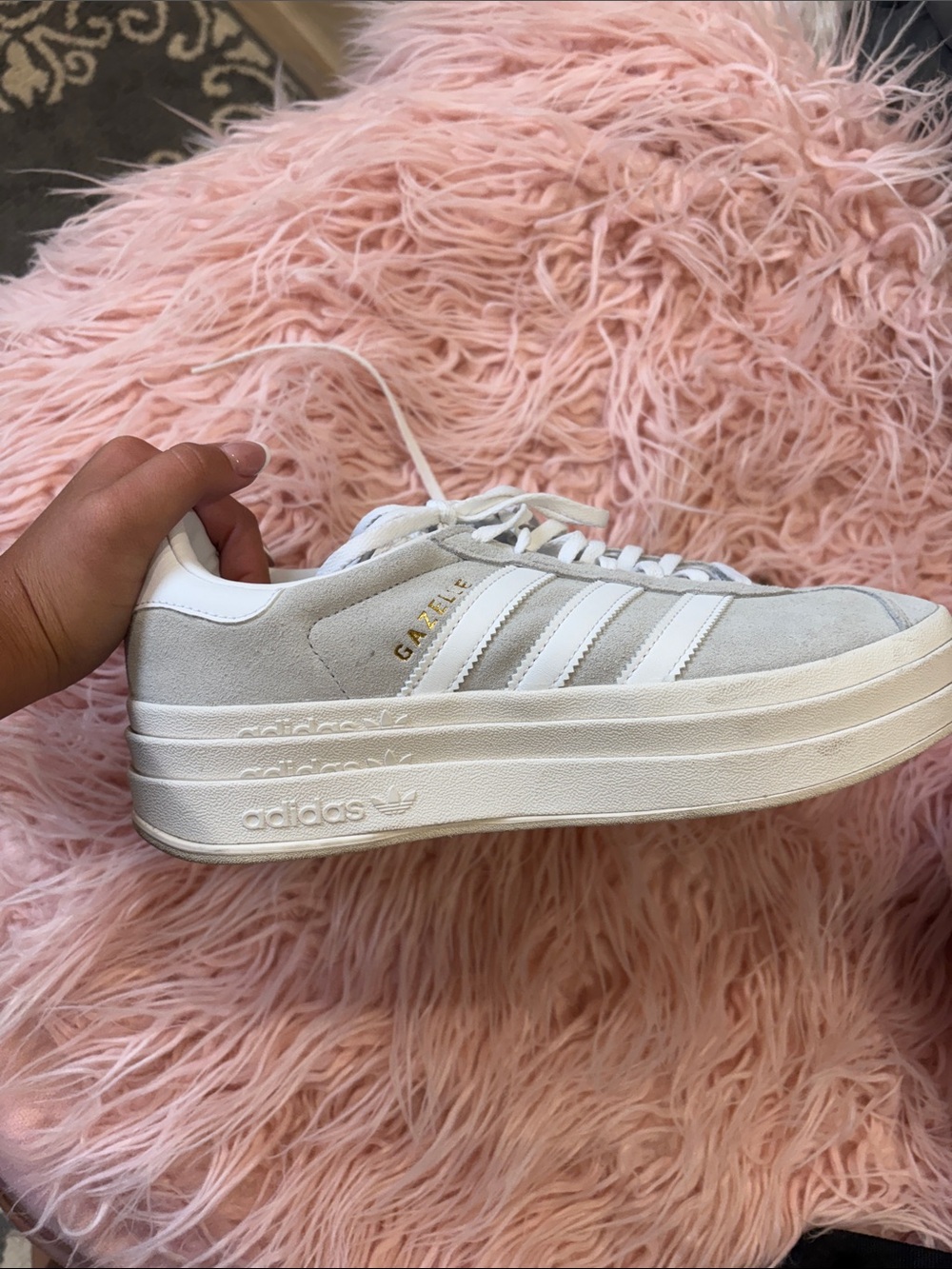 Slightly worn adida gazelle